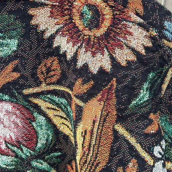 Painted Pony Vintage Tapestry Jacket Bohemian Boho Western Cottagecore Floral S - Picture 5 of 5